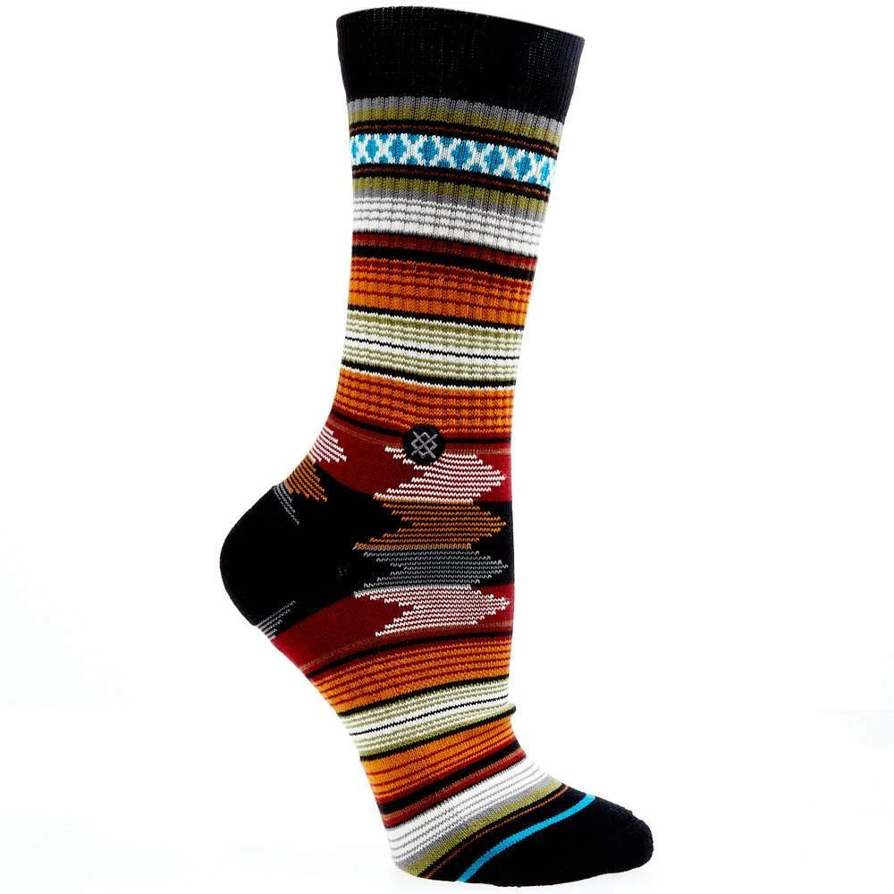Stance Unisex Baron Black Crew Socks - Image 2