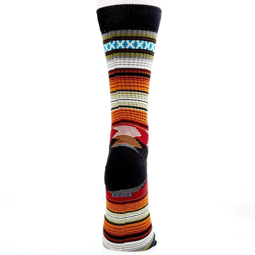 Stance Unisex Baron Black Crew Socks - Image 3