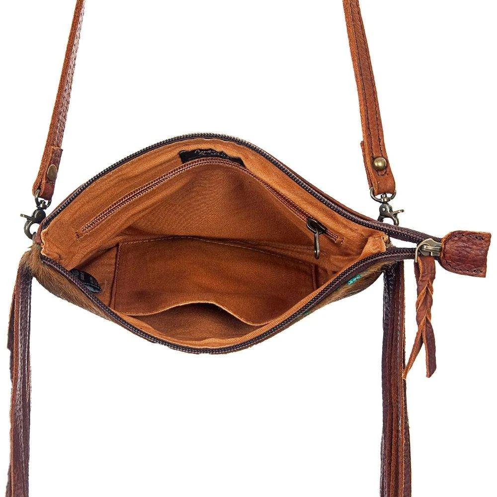 American Darling Cowhide Crossbody Purse - Image 3