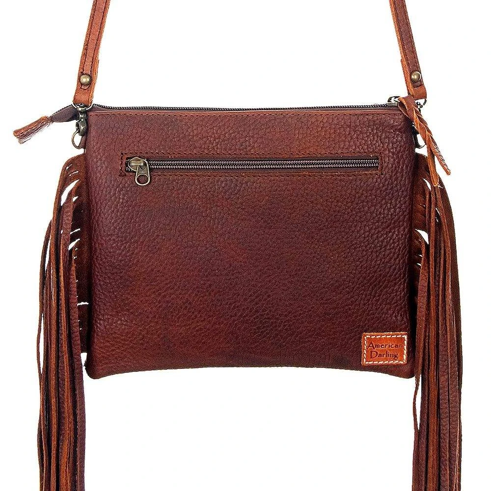 American Darling Cowhide Crossbody Purse - Image 4