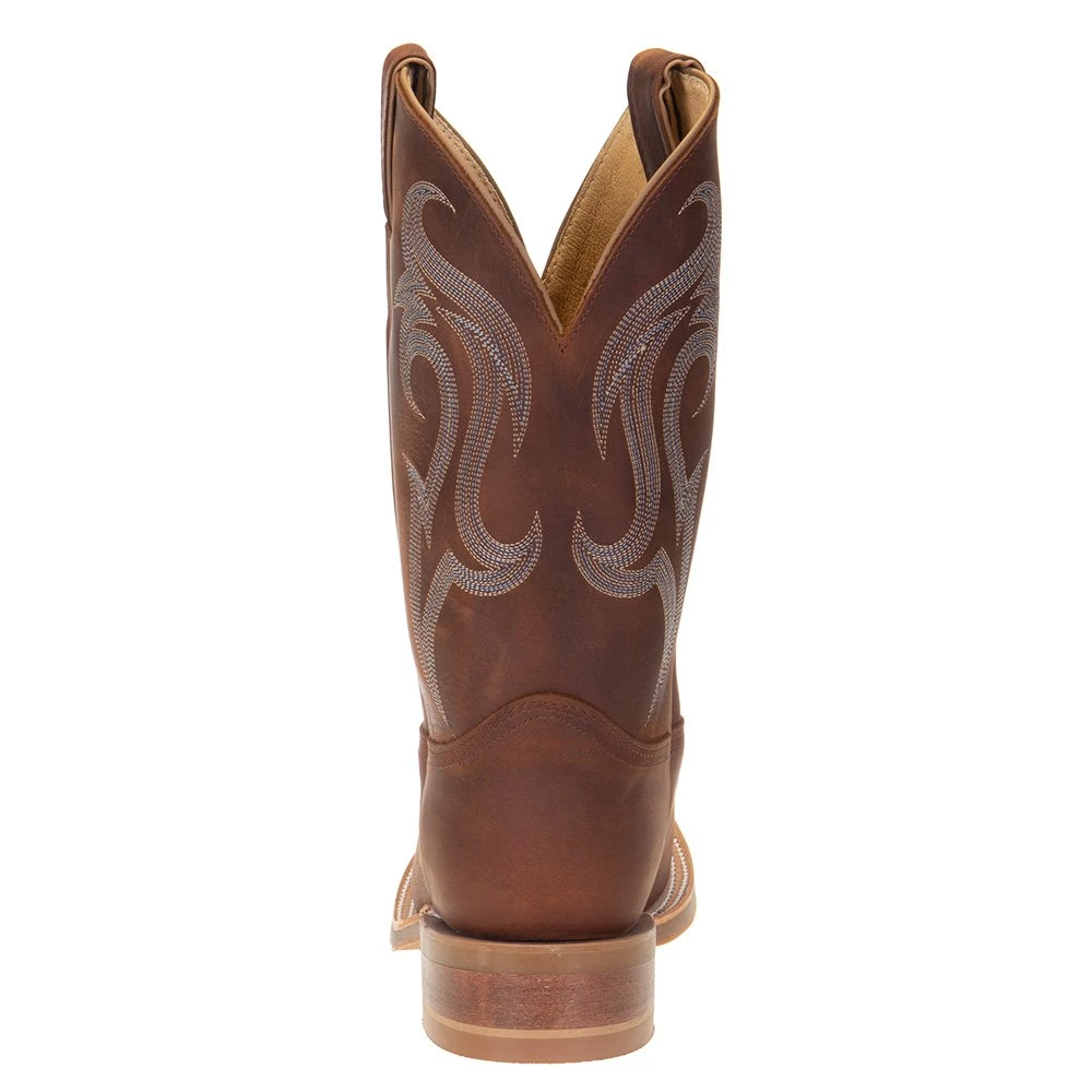 Justin Boots Men's Justin Bent Rail Bender Frontier Brown 11in. Curry Brown Top Square Toe Boots - Image 4