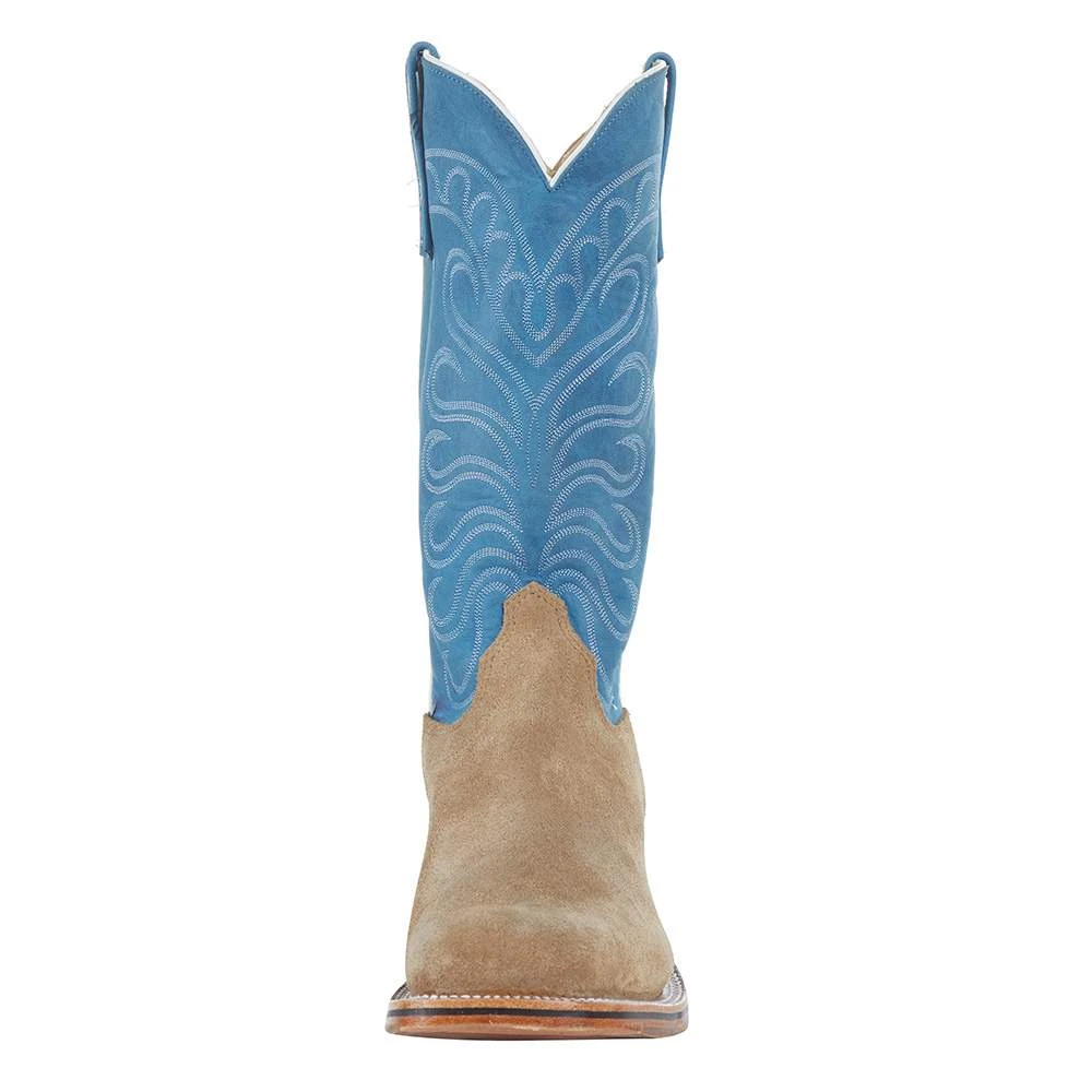 Olathe Boot Company Men's Mesquite Beeswax Reverse Roughout Cowboy Boot - Image 2