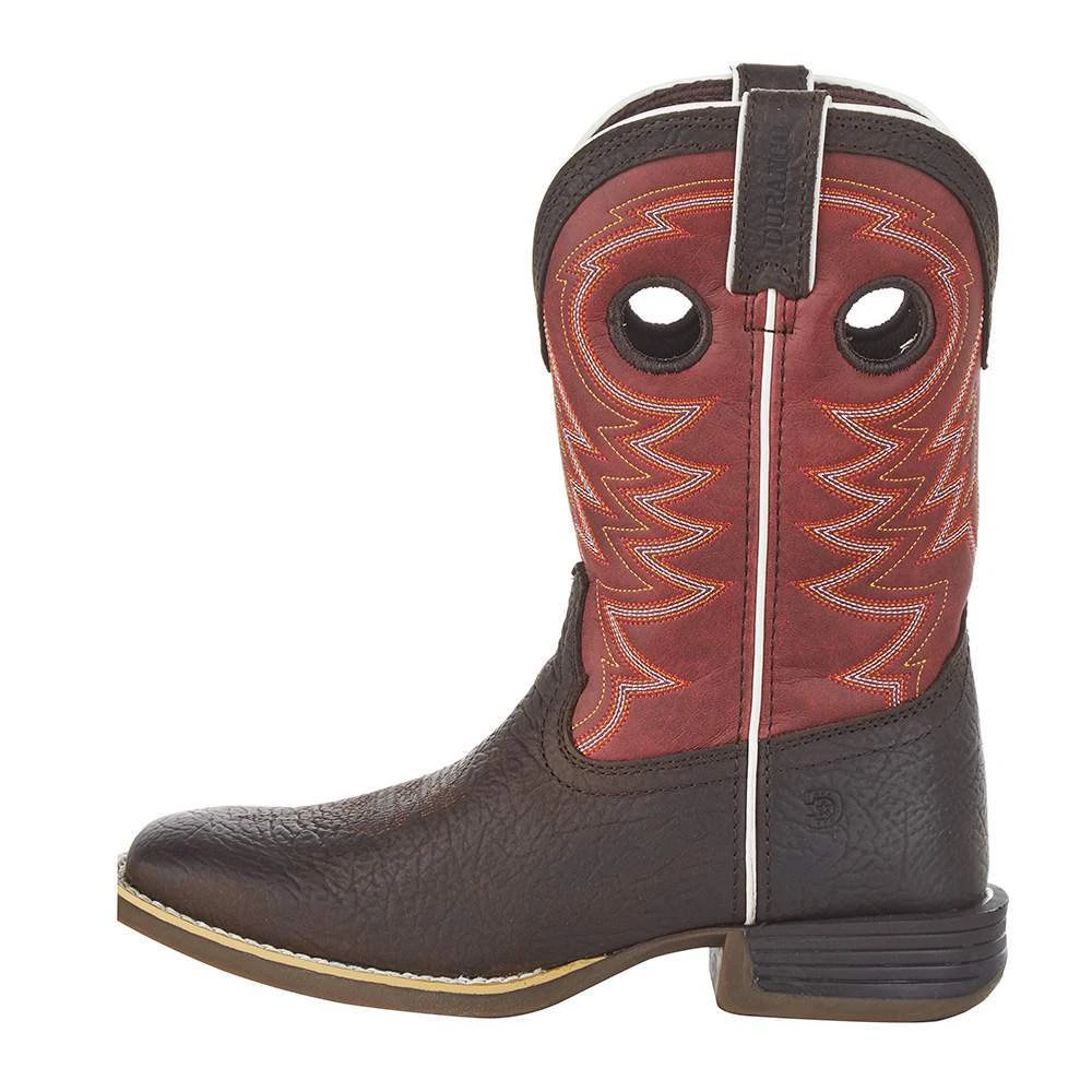 Durango Boots Youth Rebel Pro Crimson Red Top Boots - Image 3