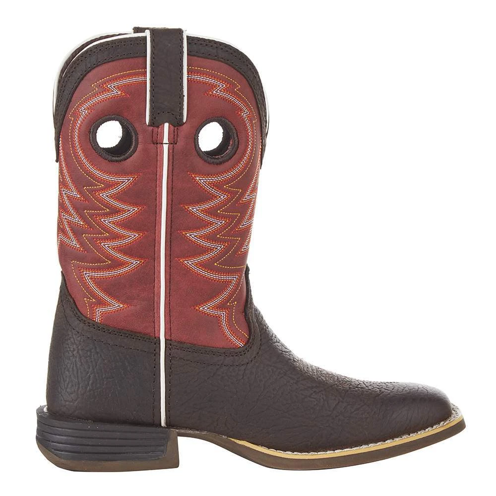 Durango Boots Youth Rebel Pro Crimson Red Top Boots - Image 5