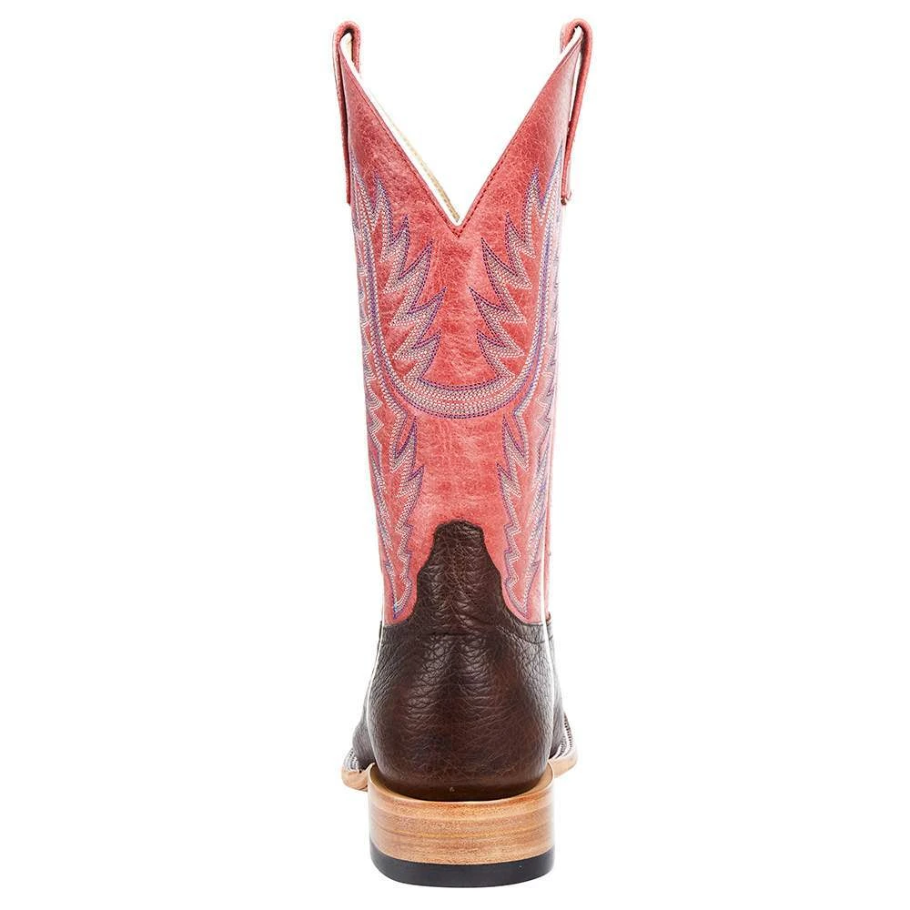 Horsepower Boots Men`s HP Top Hand Brown Shrunken Shoulder 13` Red Sinsation Top Boot - Image 5