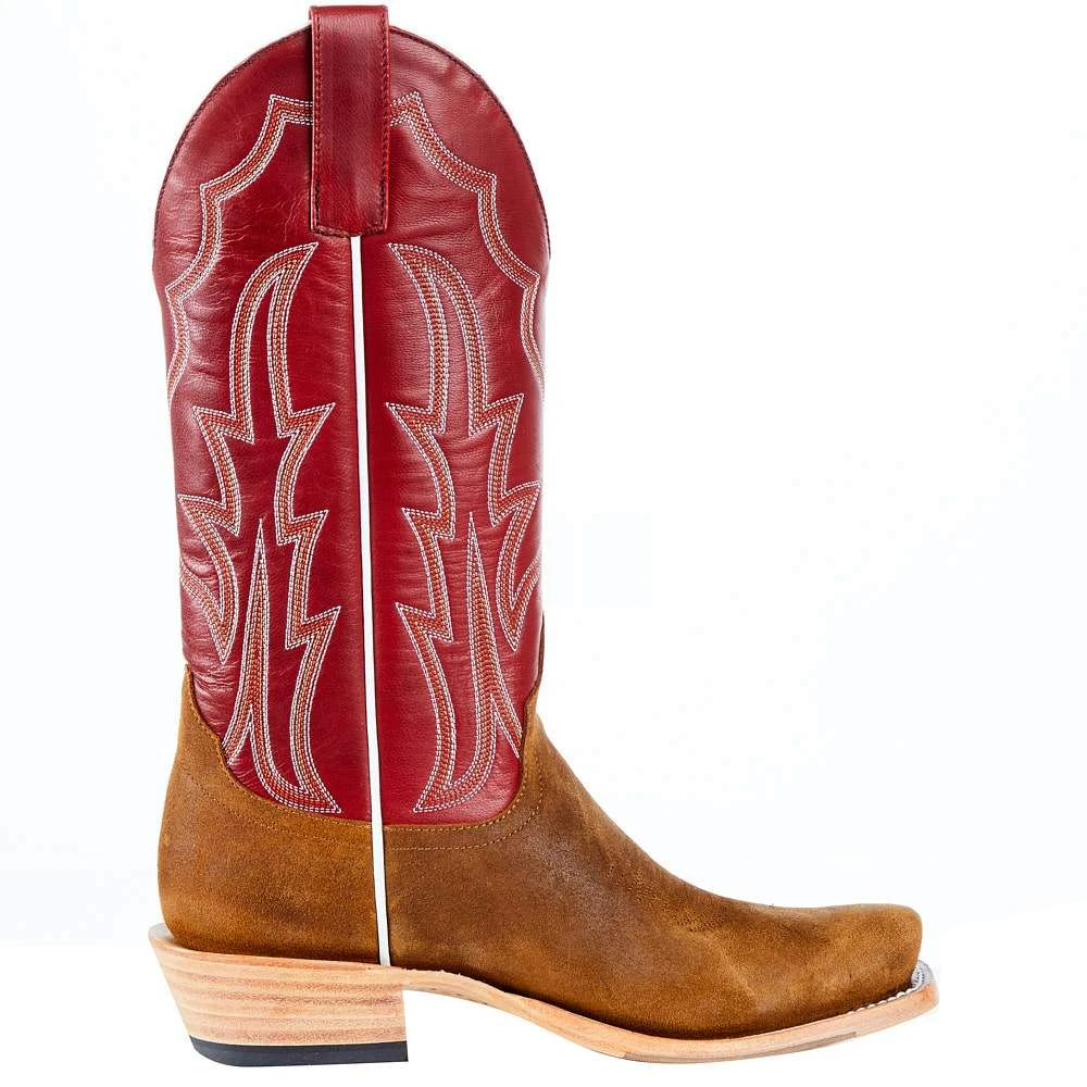 Macie Bean Womens TH Waxy Commander Red Top Boot M9501 - Image 5