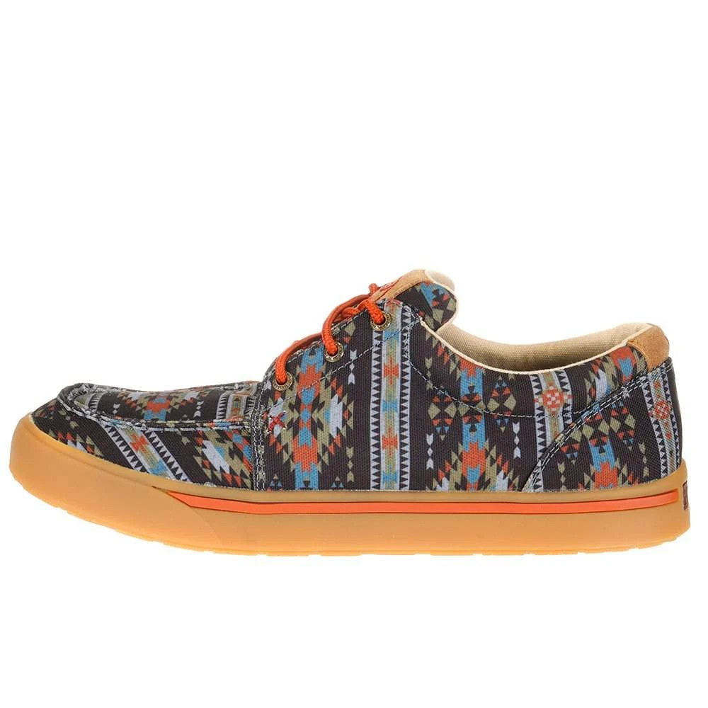 Twisted X Men's Hooey Loper Navy Multi Casual Shoe - Image 3
