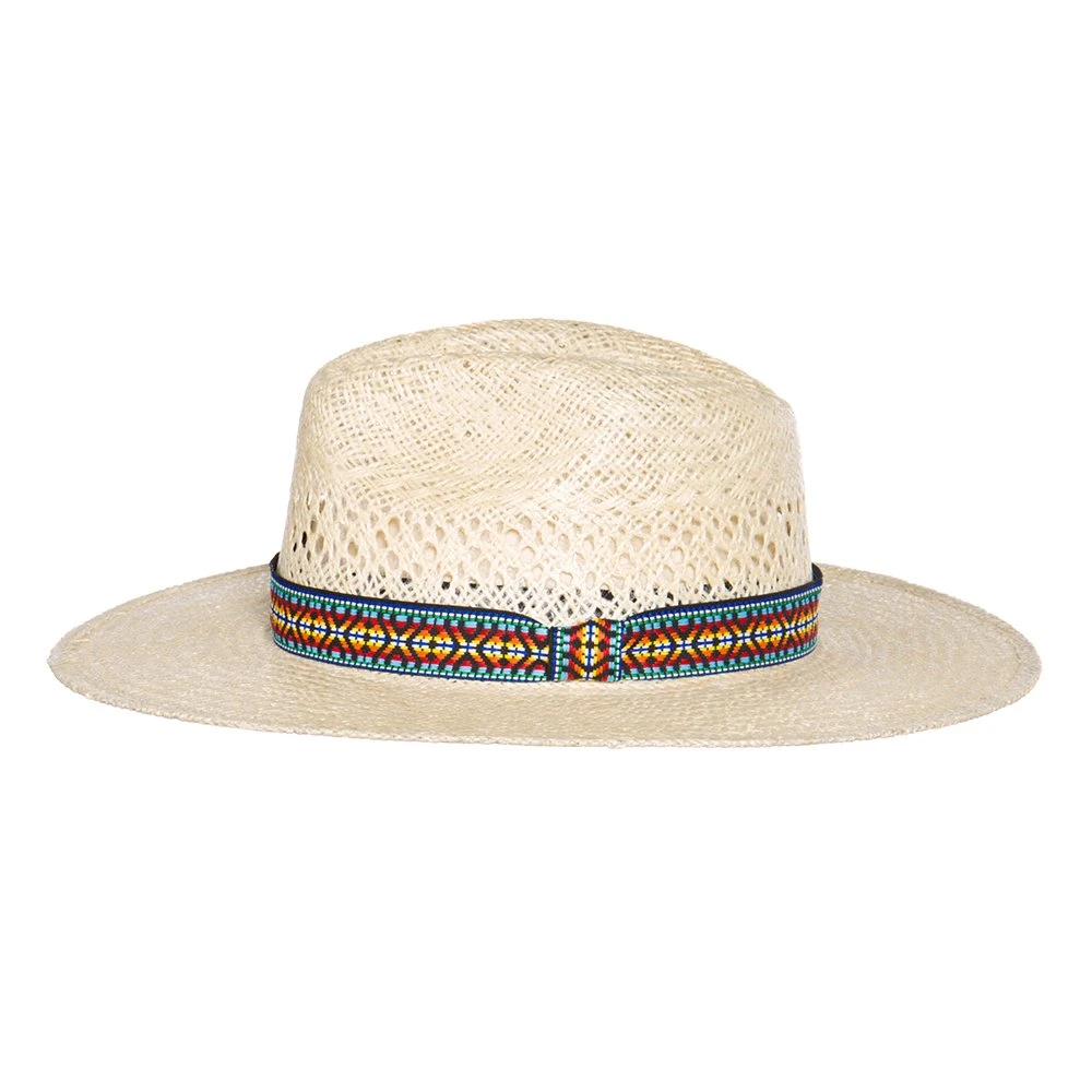 Rodeo King Tracker Jute With Tapestry Band 3 1/in.` Brim Fashion Straw Hat - Image 3