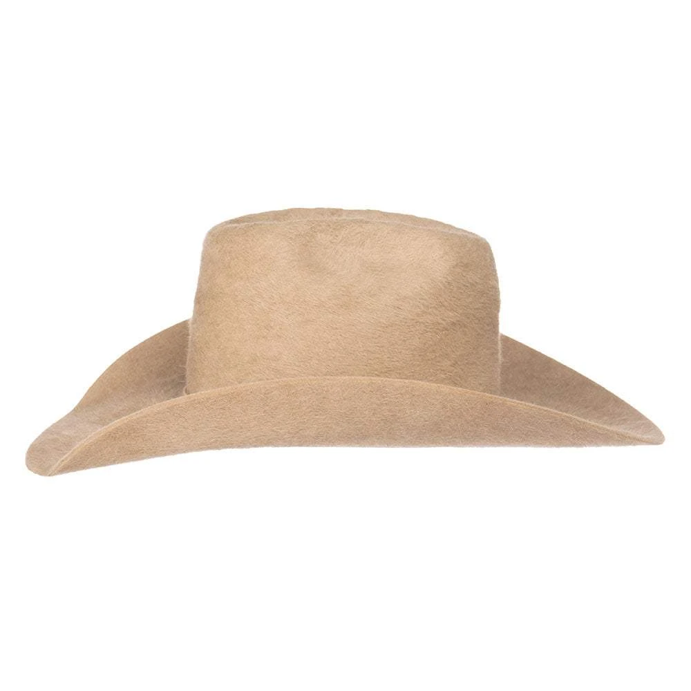 Rodeo King 10X Silverbelly Grizzly Hat 4 1/2in. Brim - Image 5