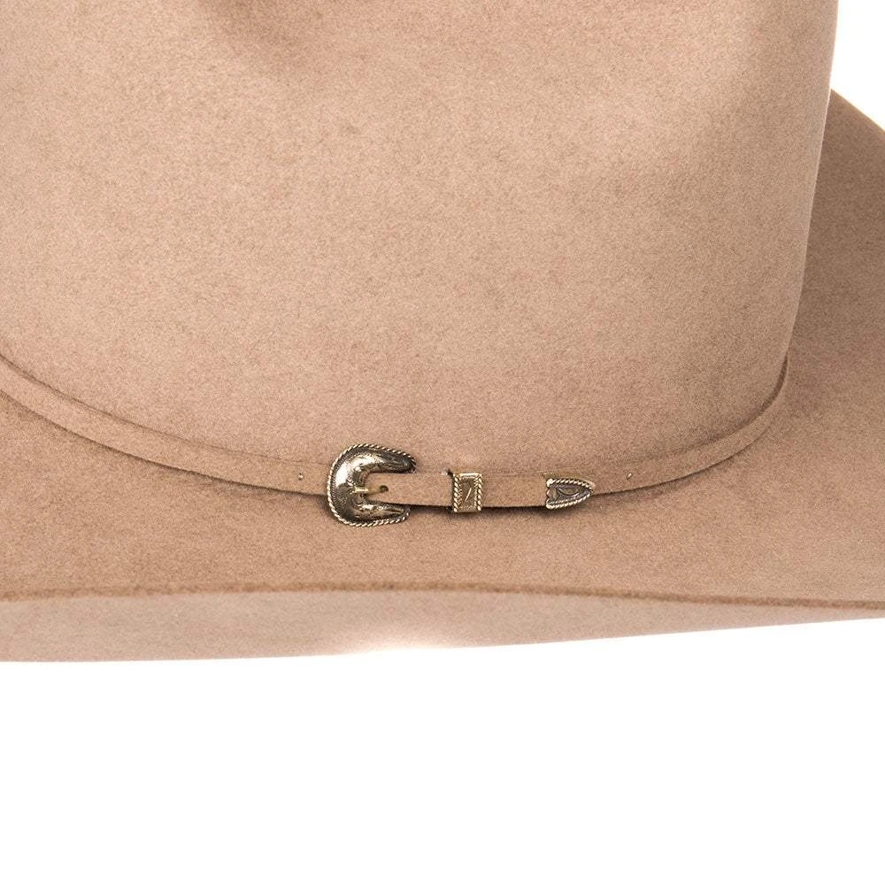 Rodeo King Rodeo King 100X Natural Hat 4 1/4in. Brim - Image 5