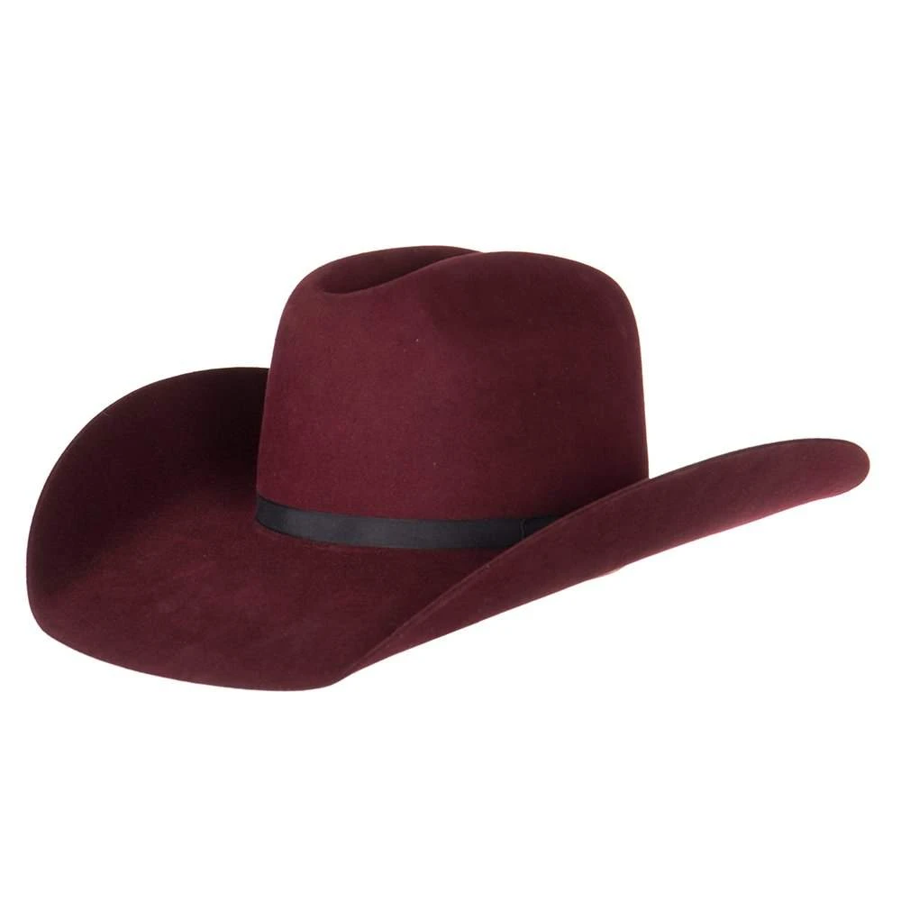 Rodeo King 7X Merlot 4 1/2in. Brim - Image 2