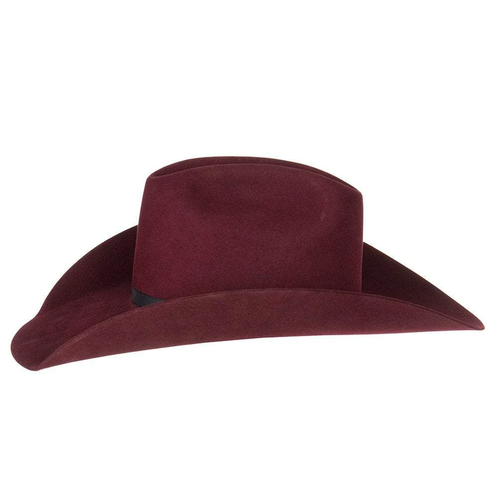 Rodeo King 7X Merlot 4 1/2in. Brim - Image 5