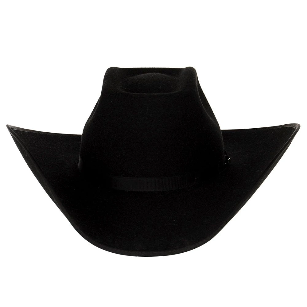 Resistol Resistol 4X Tuff Hedeman Holt B Black Felt Cowboy Hat - Image 2