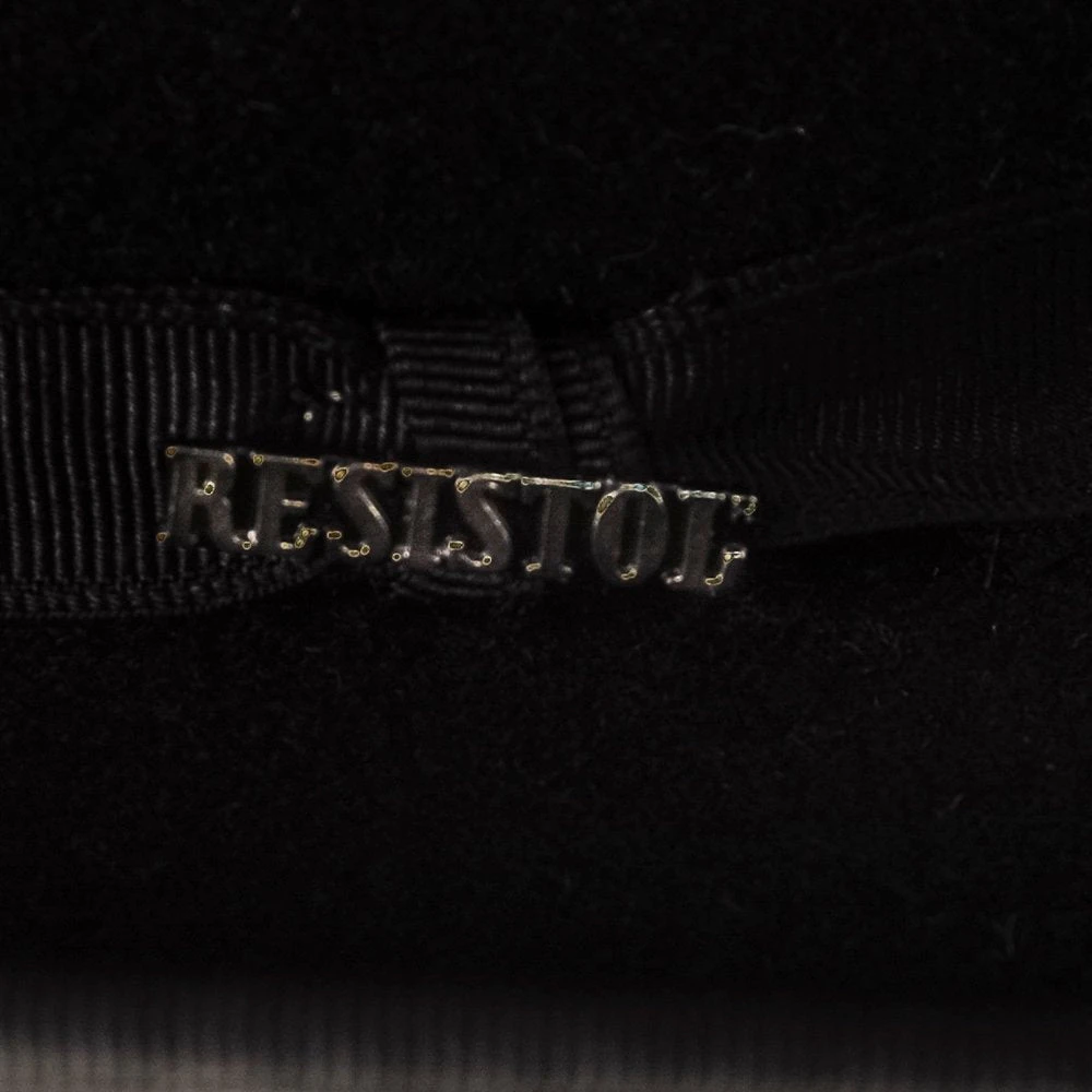 Resistol Resistol 4X Tuff Hedeman Holt B Black Felt Cowboy Hat - Image 4