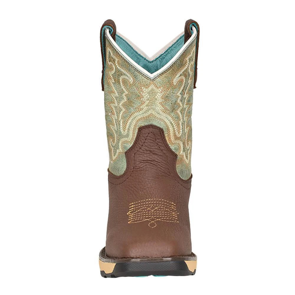 Corral Womens Chocolate Hydro Resist 8.26 Square Toe Work Boot W5002 - Image 2