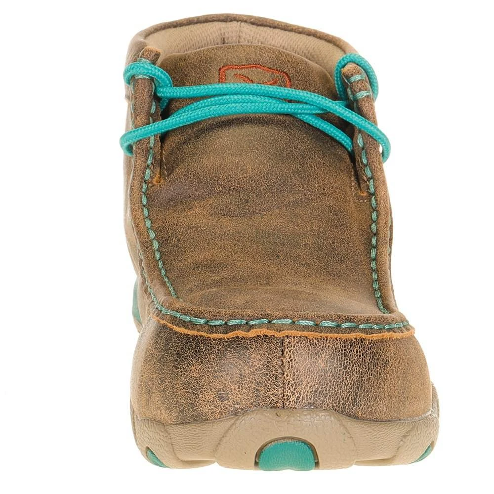 Twisted X Women's Bomber Turqupise Alloy Toe Driving Moc - Image 2