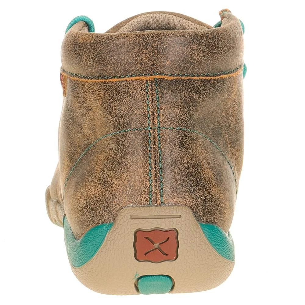 Twisted X Women's Bomber Turqupise Alloy Toe Driving Moc - Image 4