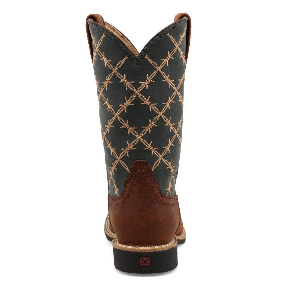 Twisted X Kids Mocha And Slate Top Hand Boot - Image 3